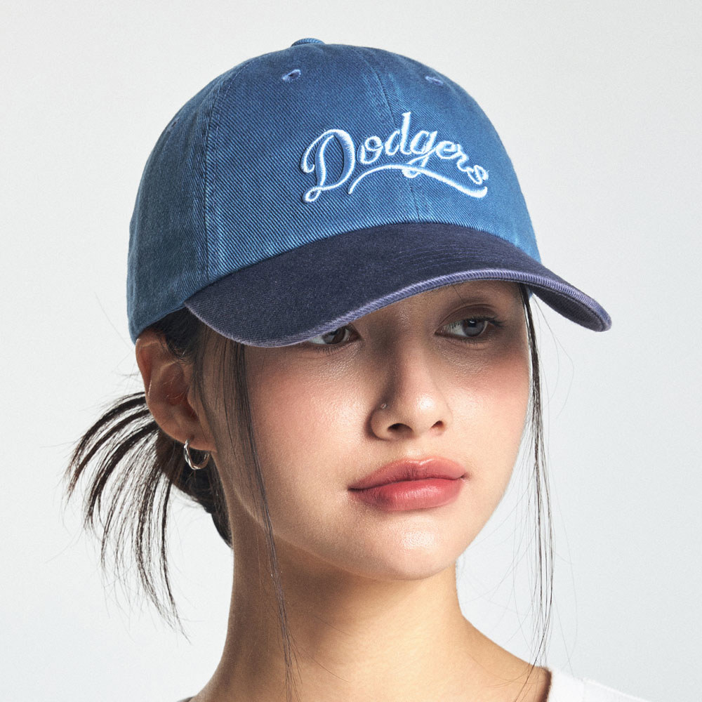 MLB 可調式軟頂棒球帽 Varsity系列 洛杉磯道奇隊 (3ACPVL74N-07INP)