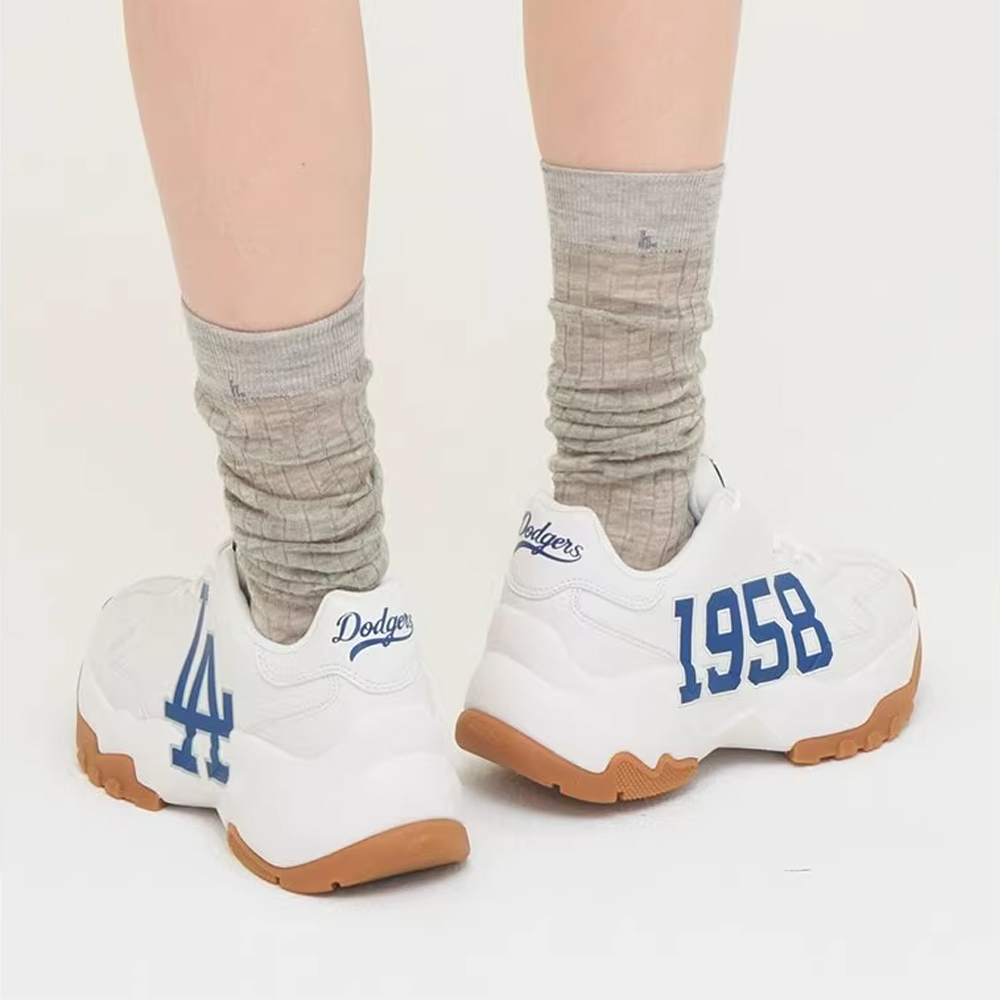 MLB 厚底老爹鞋 增高鞋 Big Ball Chunky系列 洛杉磯道奇隊 (3ASHBCV4N-07WH