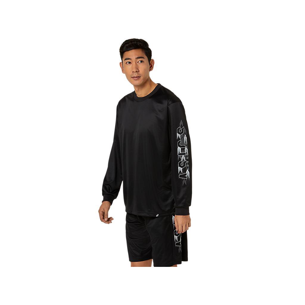 籃球長袖上衣 男女中性款 日本版 籃球上衣 2063A373-001