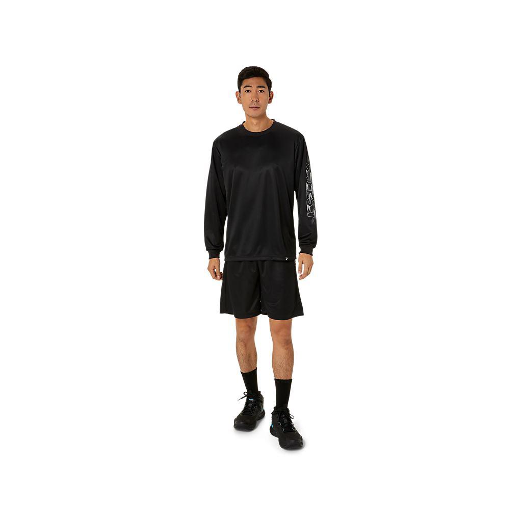 籃球長袖上衣 男女中性款 日本版 籃球上衣 2063A373-001