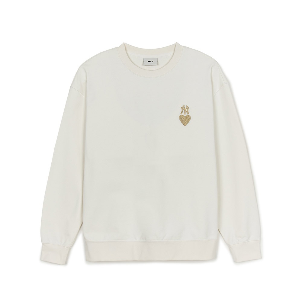 MLB 長袖大學T Heart系列 紐約洋基隊 (3AMTH9144-50CRS)