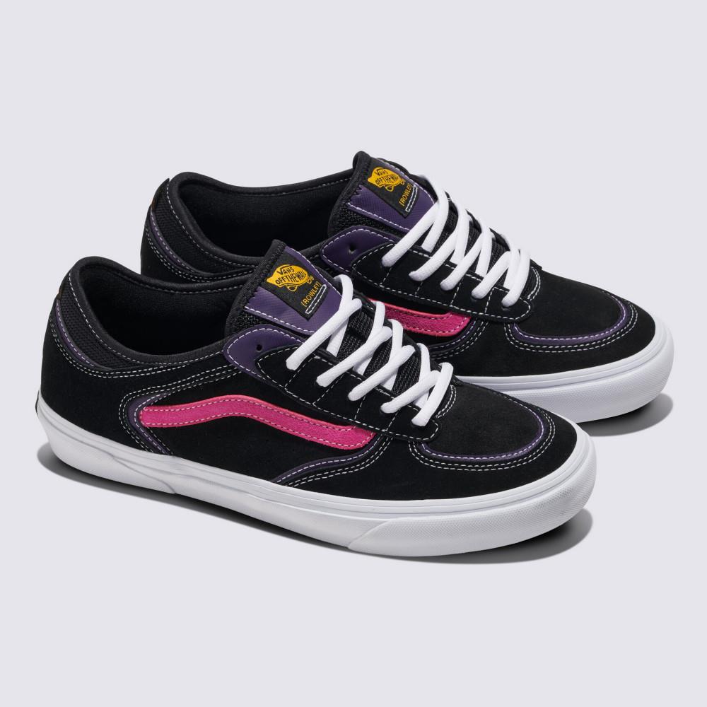 Vans Skate Rowley 男女款黑色專業滑板鞋