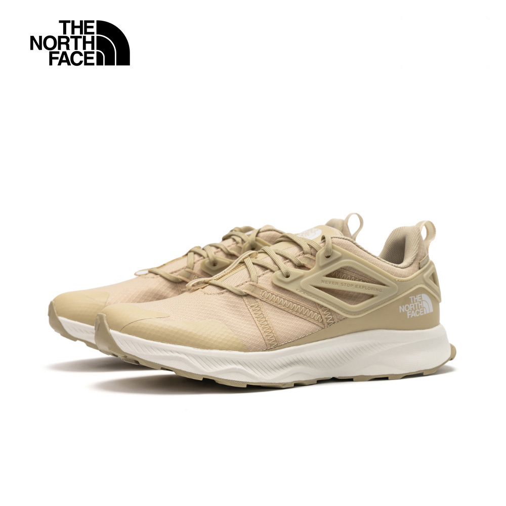 【10/25 00點週末限定】The North Face北面男款米白色防水透氣抓地耐磨徒步鞋｜819FTIU
