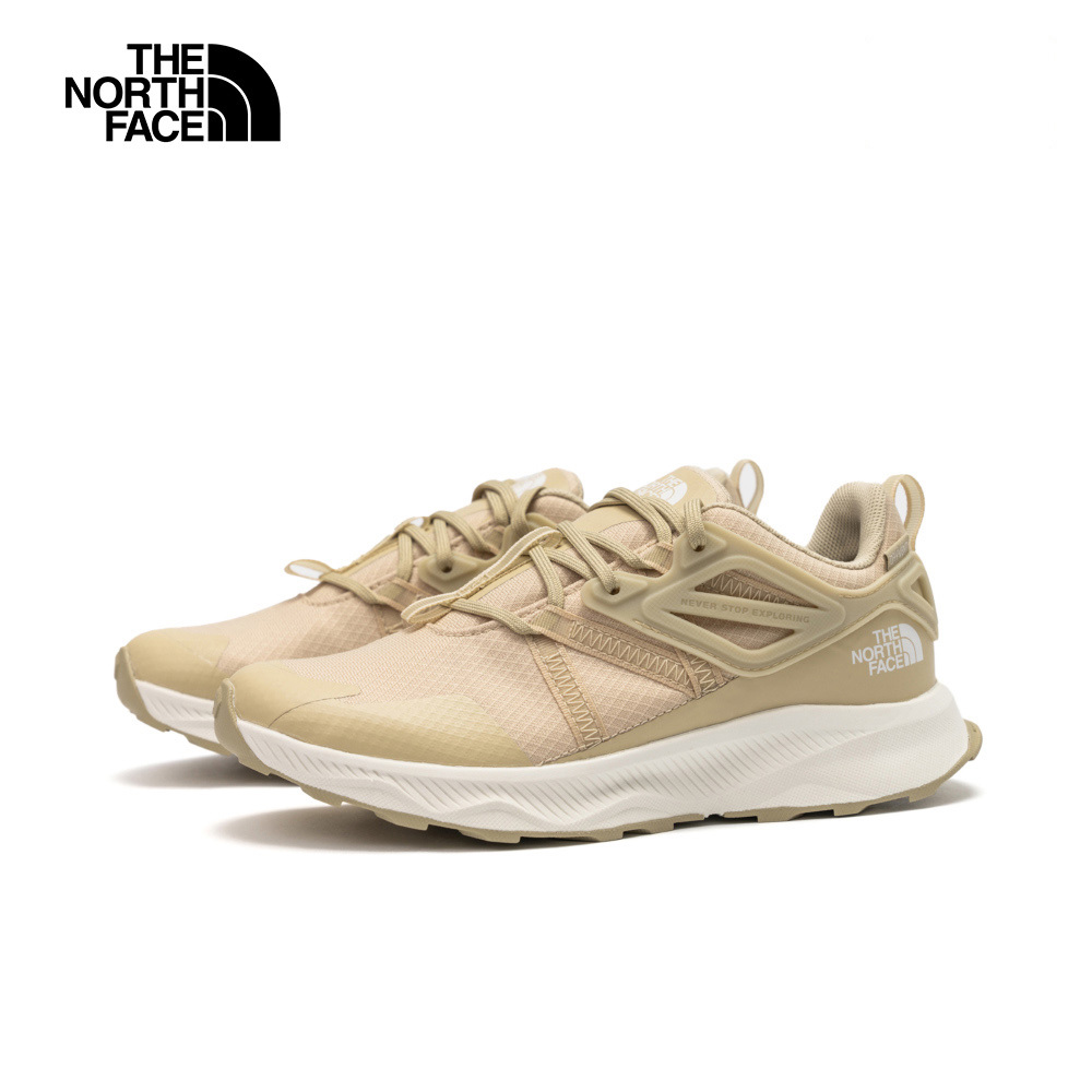 【10/25 12點週末限定】The North Face北面女款米白色防水透氣抓地徒步鞋｜819GTIU