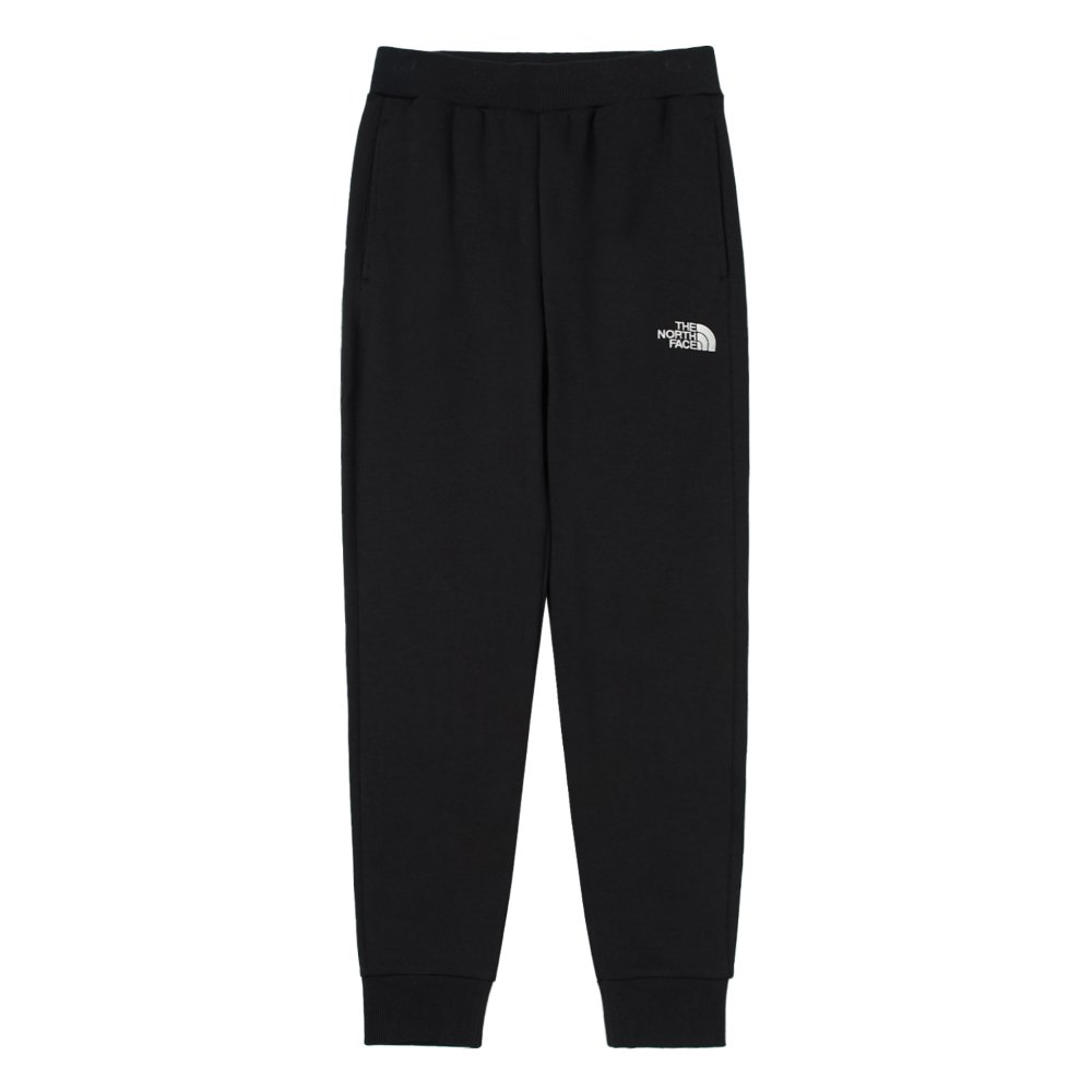 The North Face北面兒童黑色舒適彈力褲腰運動縮口褲｜899FJK3