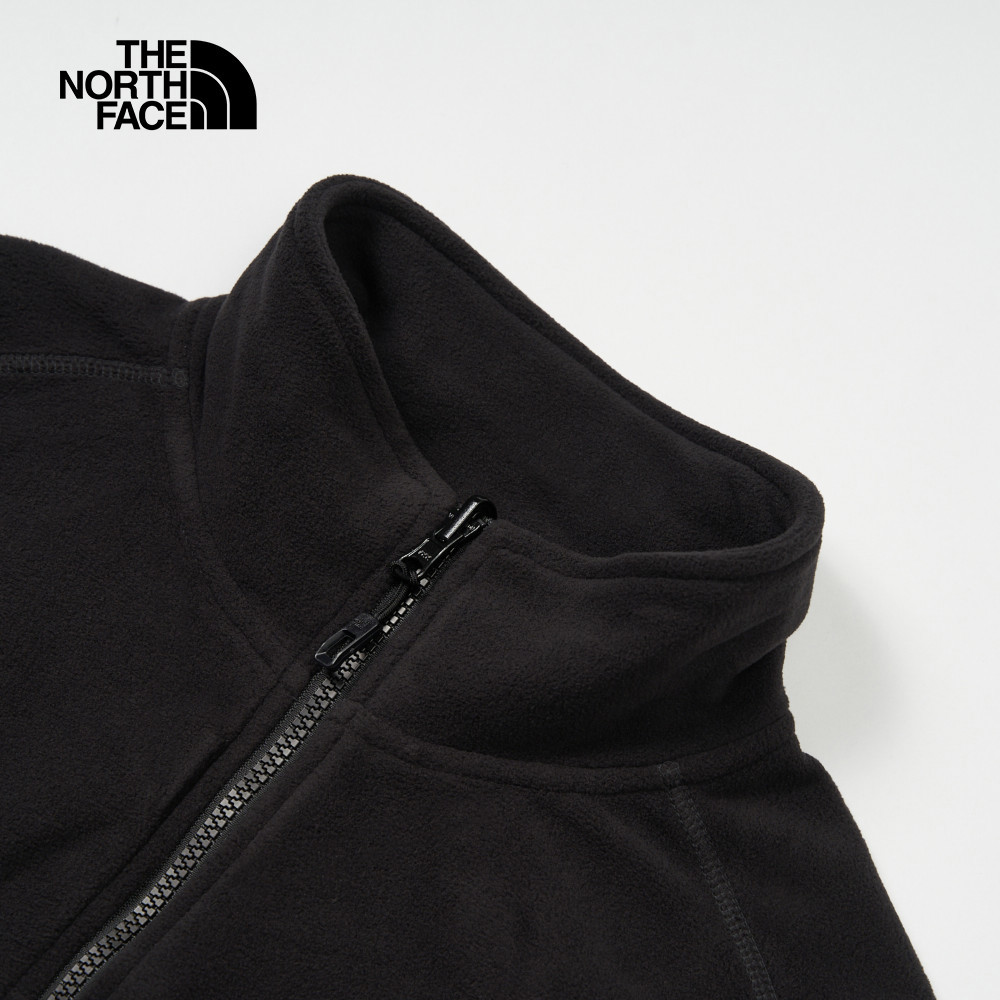 【10/24 12點週末限定】The North Face北面女款黑色舒適保暖立領抓絨外套｜8AYFJK3