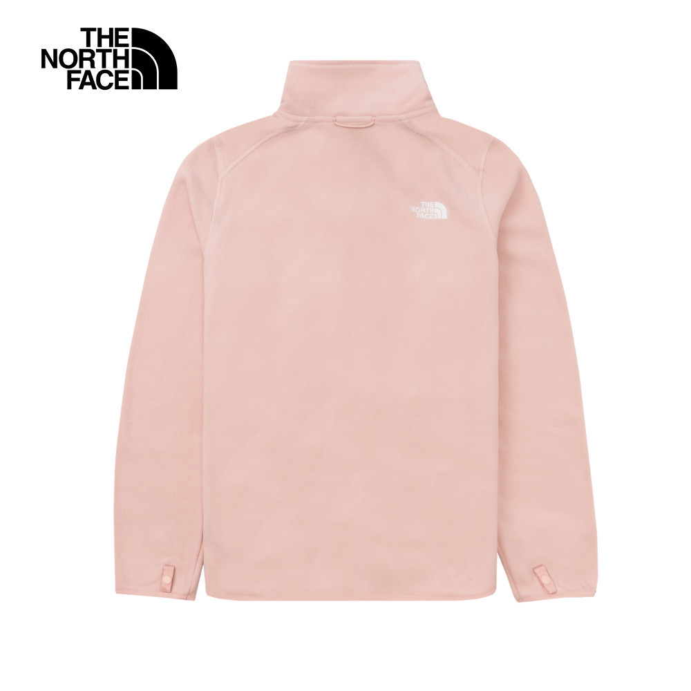 【10/24 12點週末限定】The North Face北面女款粉色舒適保暖立領抓絨外套｜8AYFLK6