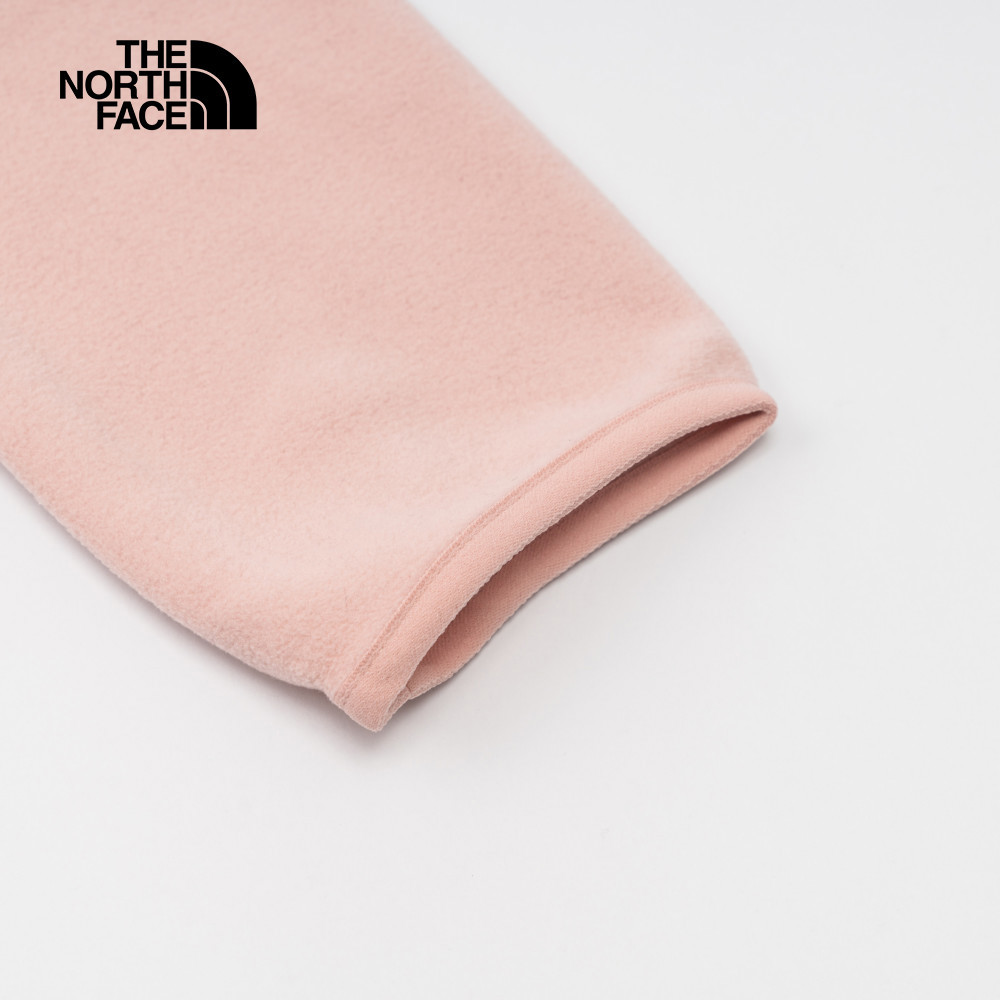 【10/24 12點週末限定】The North Face北面女款粉色舒適保暖立領抓絨外套｜8AYFLK6
