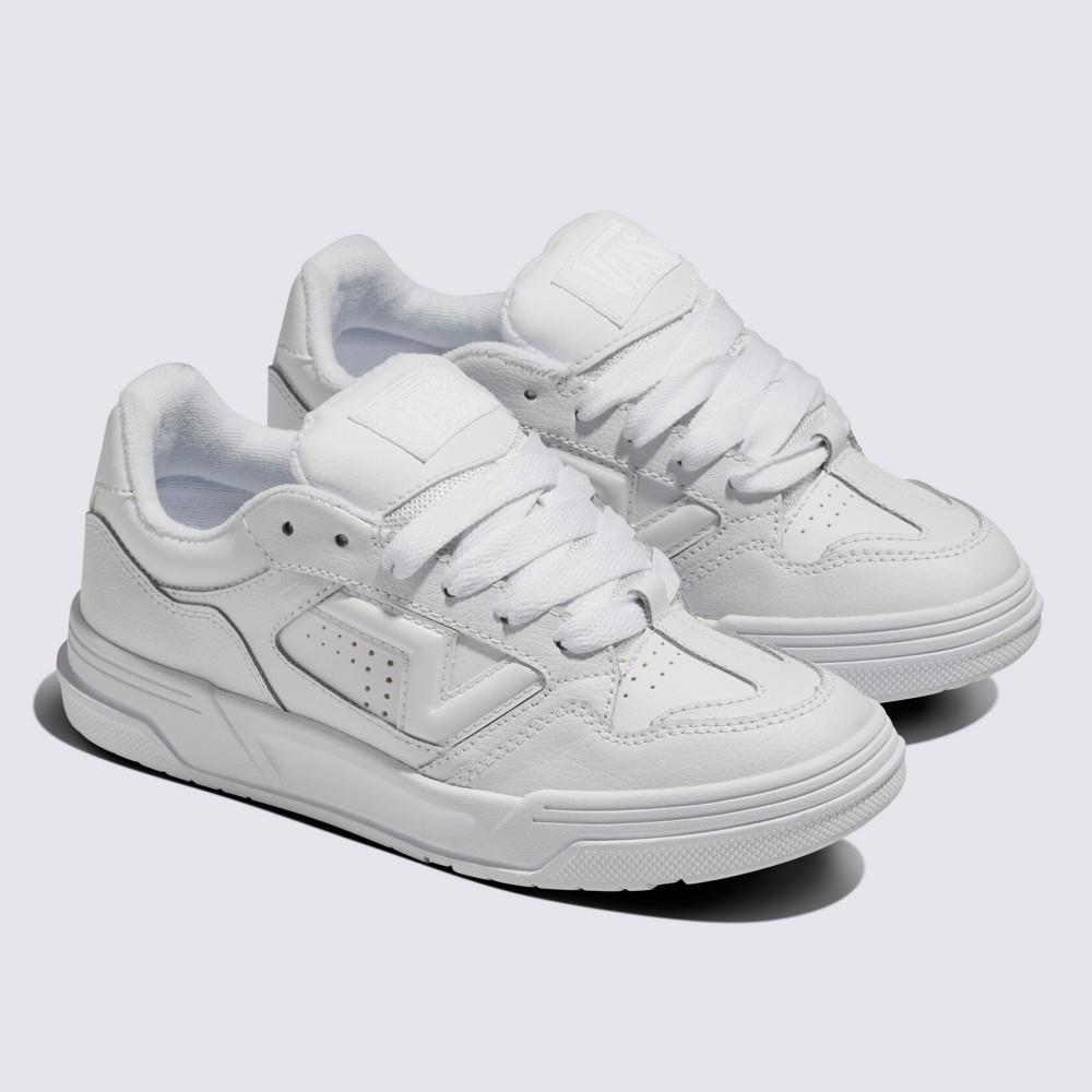 Vans Upland 男女款白色滑板鞋