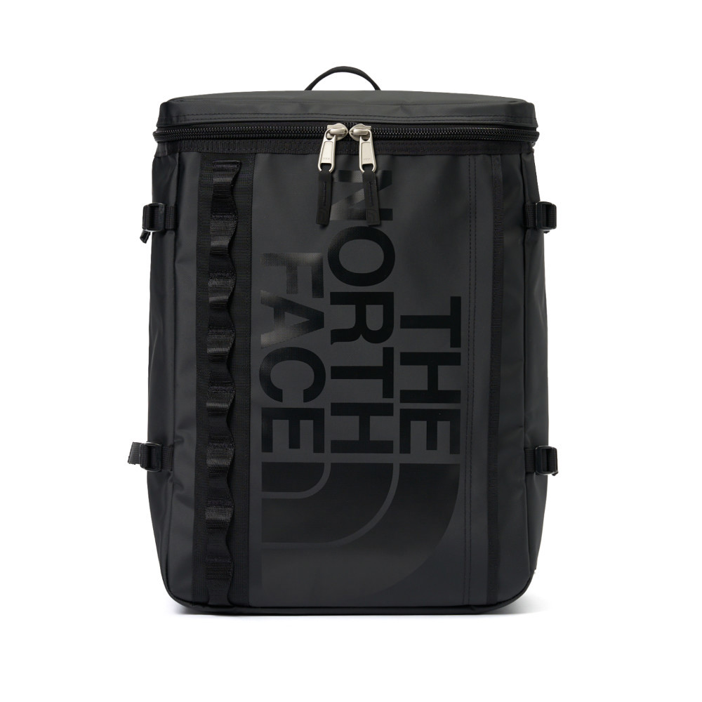 The North Face北面男女款黑色舒適背負大容量後背包｜3KVR4HF