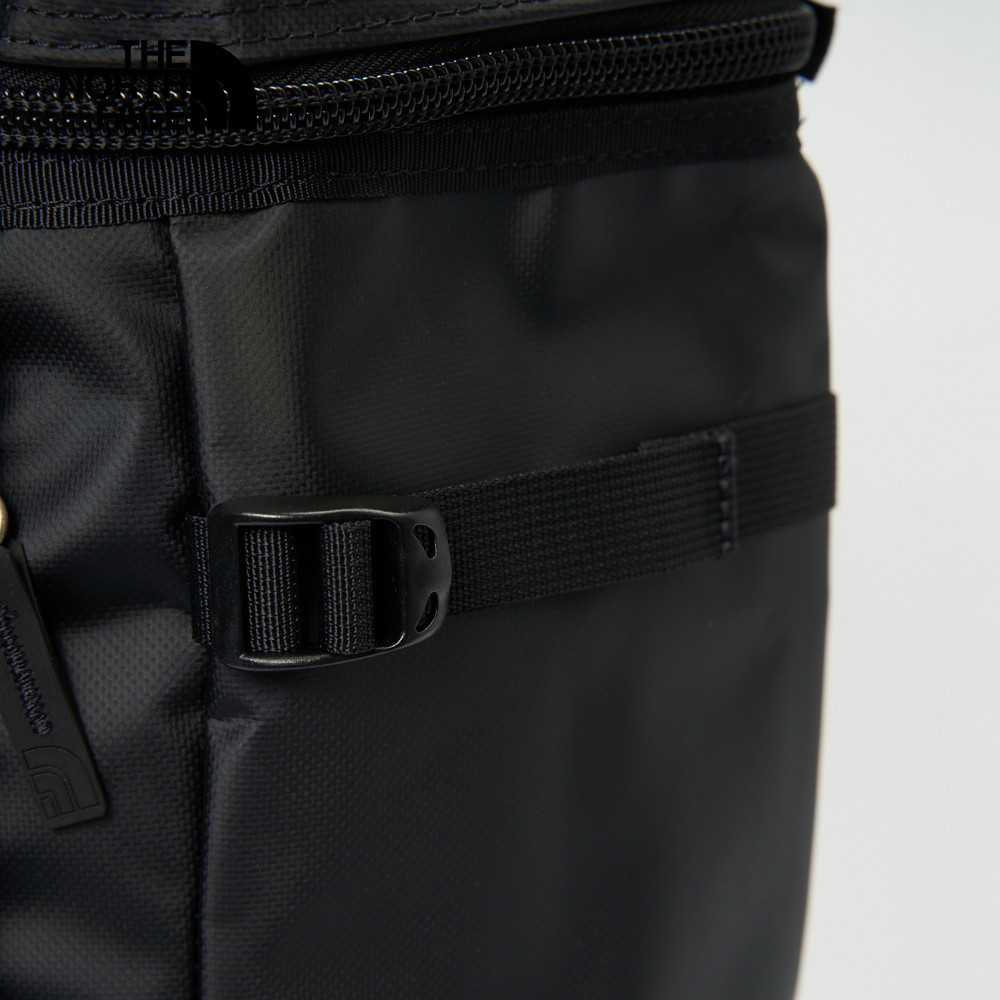 The North Face北面男女款黑色舒適背負大容量後背包｜3KVR4HF