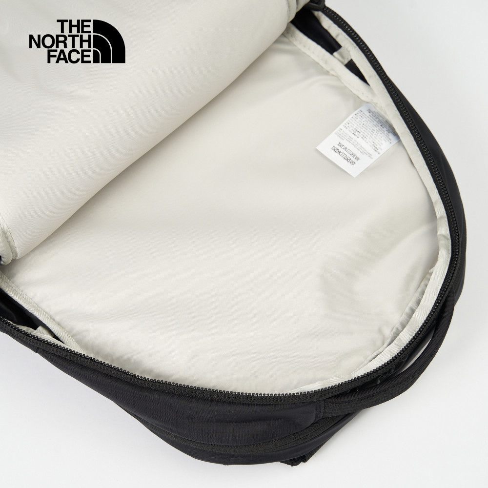 The North Face北面男女款黑色防潑水舒適減壓休閒後背包｜52SG4HF