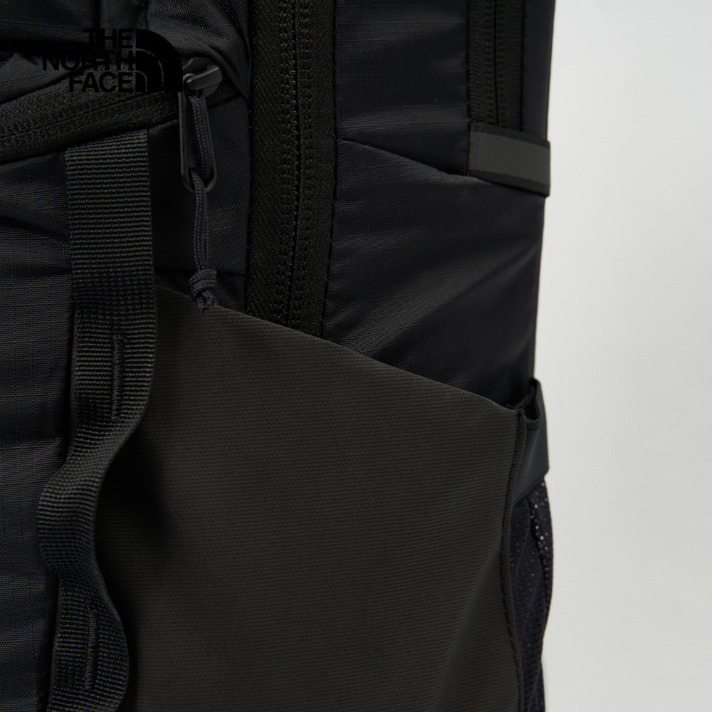 The North Face北面男女款黑色防潑水舒適減壓休閒後背包｜52SG4HF