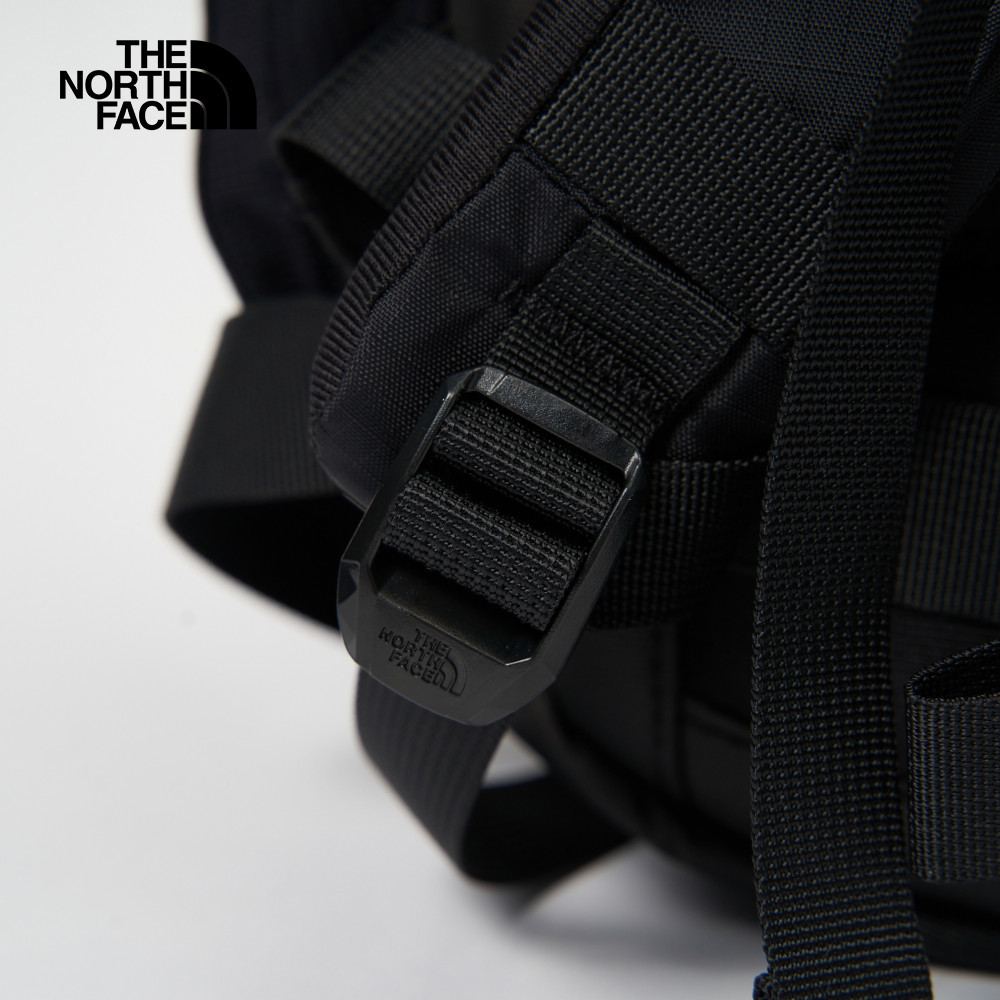 The North Face北面男女款黑色防潑水舒適減壓休閒後背包｜52SG4HF