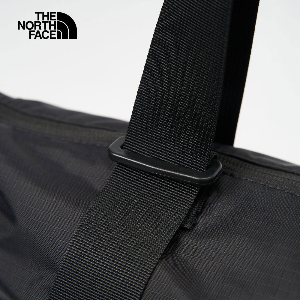 The North Face北面男女款黑色防潑水男女款黑色背提兩用托特包｜52SV4HF