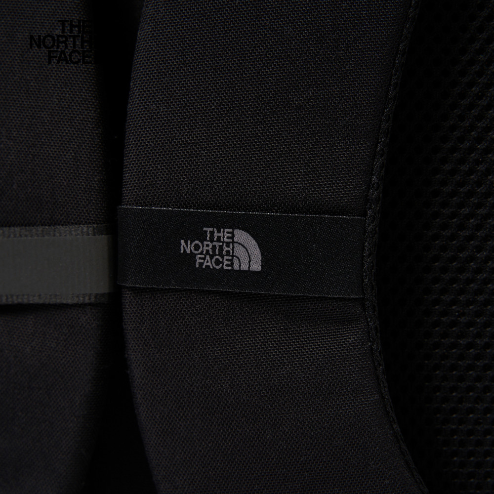 The North Face北面男女款黑色舒適背負大容量休閒後背包｜8B1ZKX7
