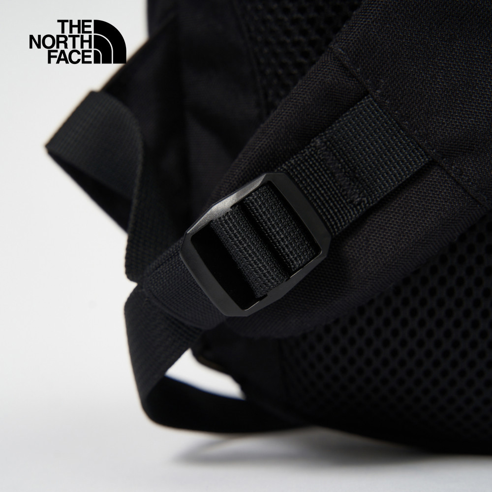 The North Face北面男女款黑色舒適背負大容量休閒後背包｜8B1ZKX7