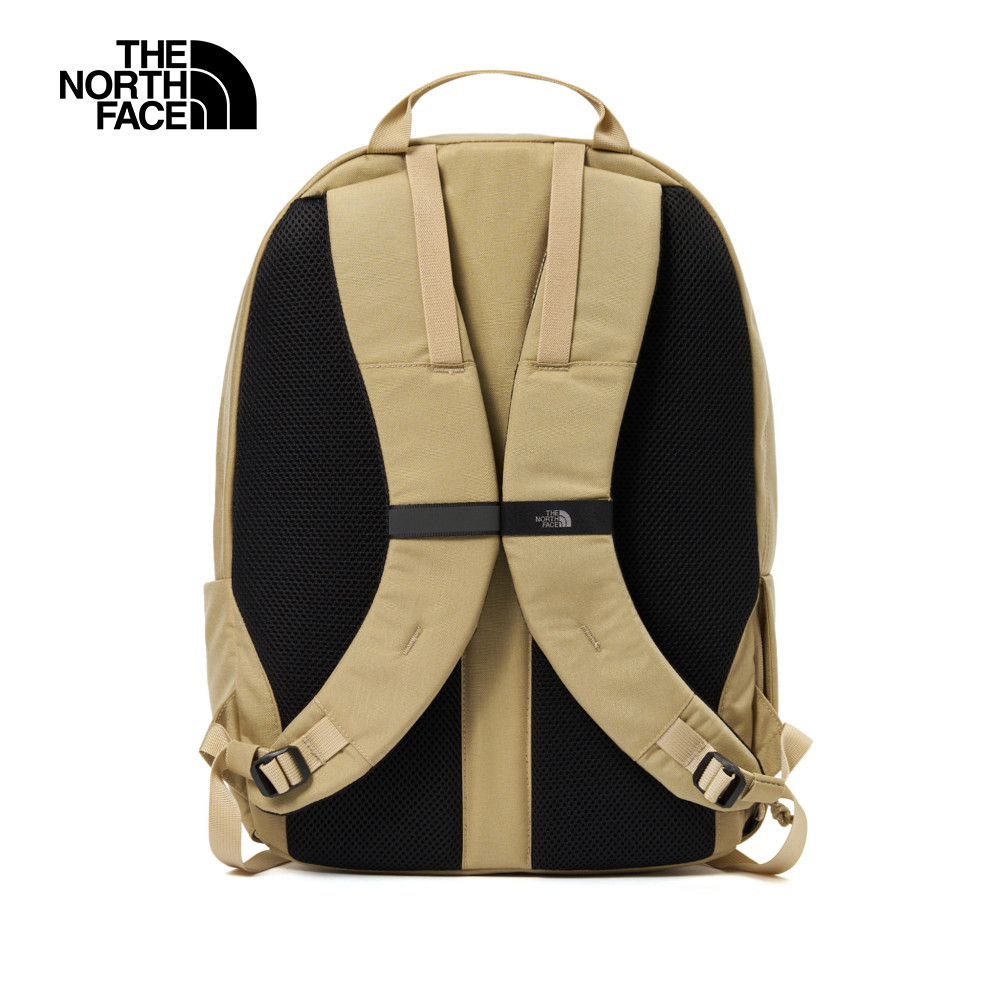 The North Face北面男女款卡其色舒適背負大容量休閒後背包｜8B1ZLK5