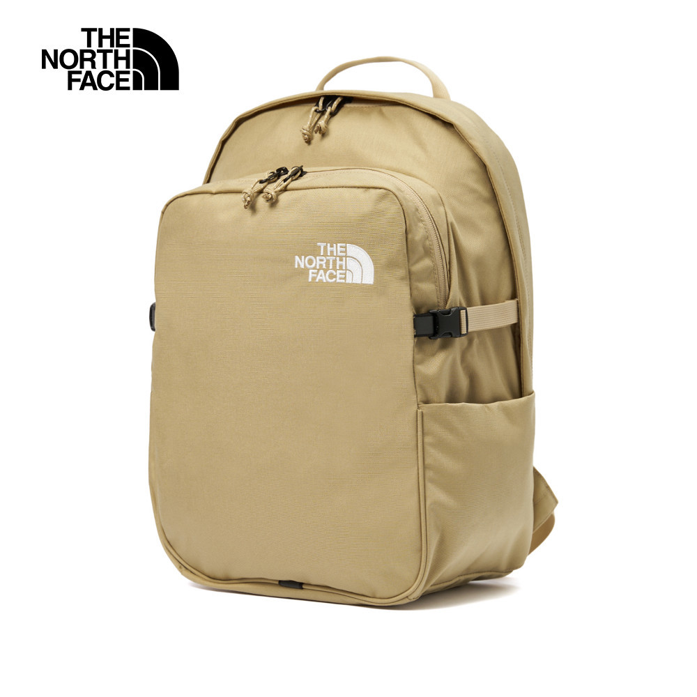 The North Face北面男女款卡其色舒適背負大容量休閒後背包｜8B1ZLK5