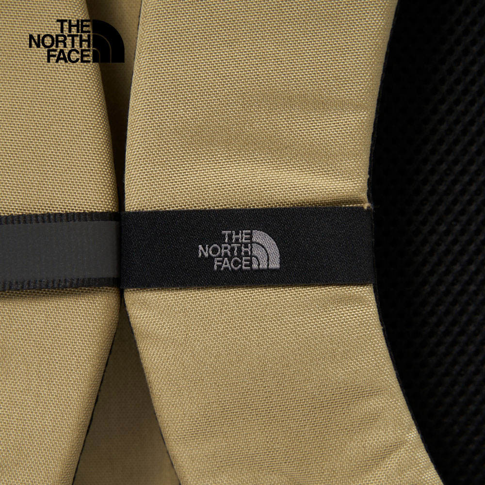 The North Face北面男女款卡其色舒適背負大容量休閒後背包｜8B1ZLK5