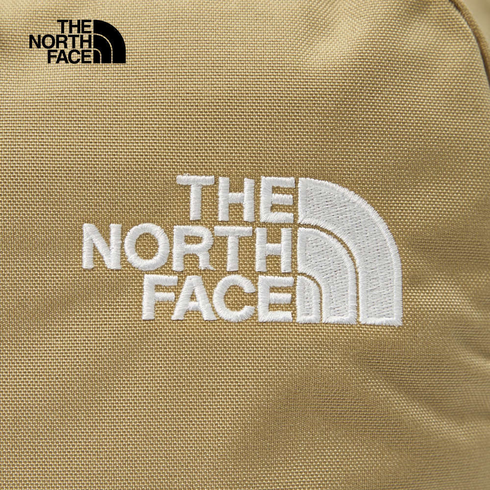 The North Face北面男女款卡其色舒適背負大容量休閒後背包｜8B1ZLK5
