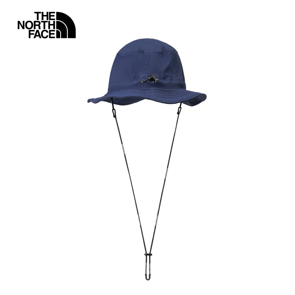 The North Face北面男女款藍色防潑水可調節收納漁夫帽｜8CTH8K2
