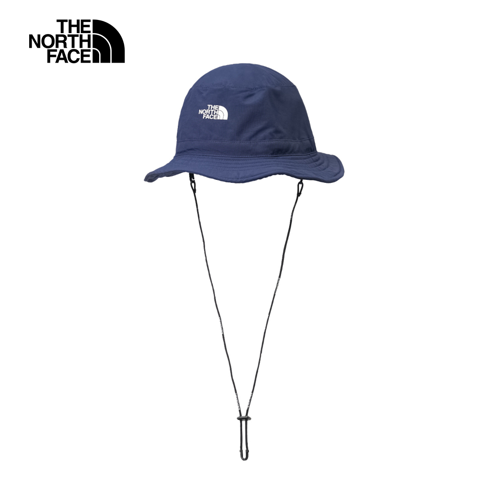 The North Face北面男女款藍色防潑水可調節收納漁夫帽｜8CTH8K2