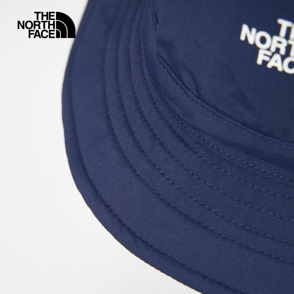 The North Face北面男女款藍色防潑水可調節收納漁夫帽｜8CTH8K2