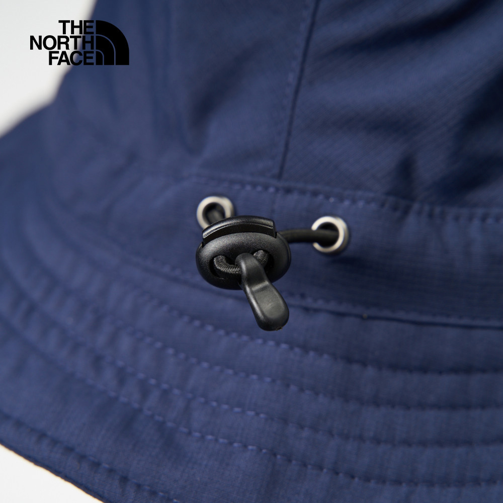 The North Face北面男女款藍色防潑水可調節收納漁夫帽｜8CTH8K2
