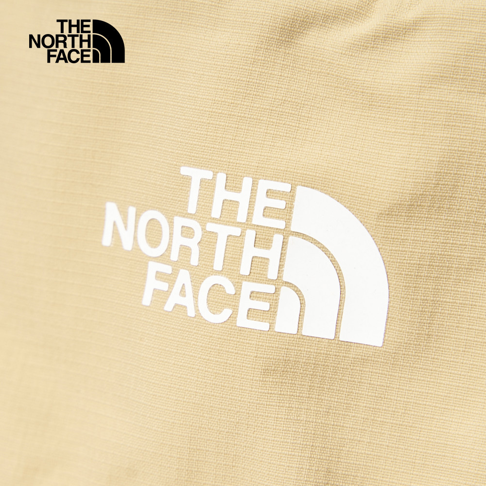 The North Face北面男女款卡其色防潑水可調節收納漁夫帽｜8CTHLK5