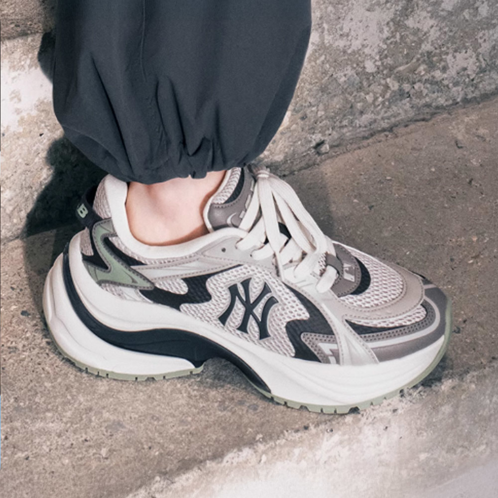 MLB 老爹鞋 運動休閒鞋 Curve Runner系列 紐約洋基隊 (3ARNSPL4N-50GRS)