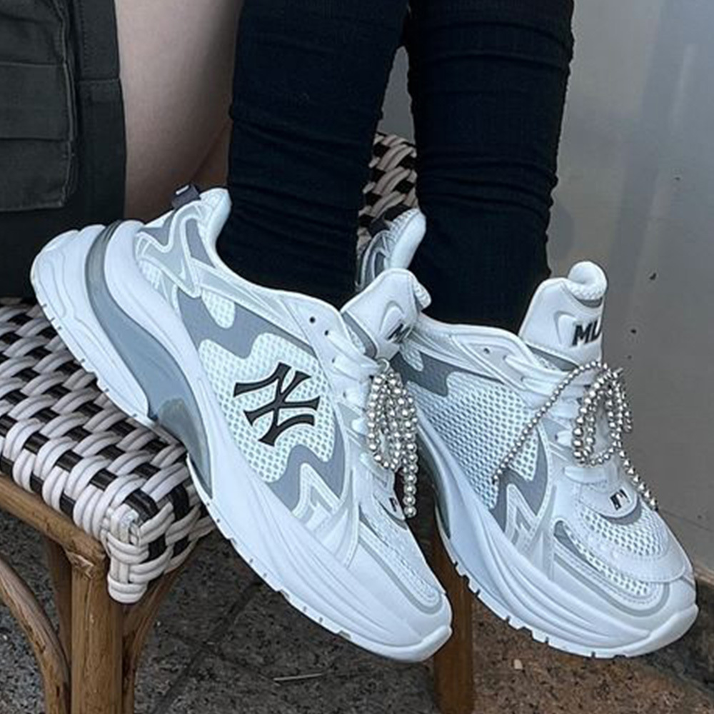 MLB 老爹鞋 運動休閒鞋 Curve Runner系列 紐約洋基隊 (3ARNSPL4N-50WHS)