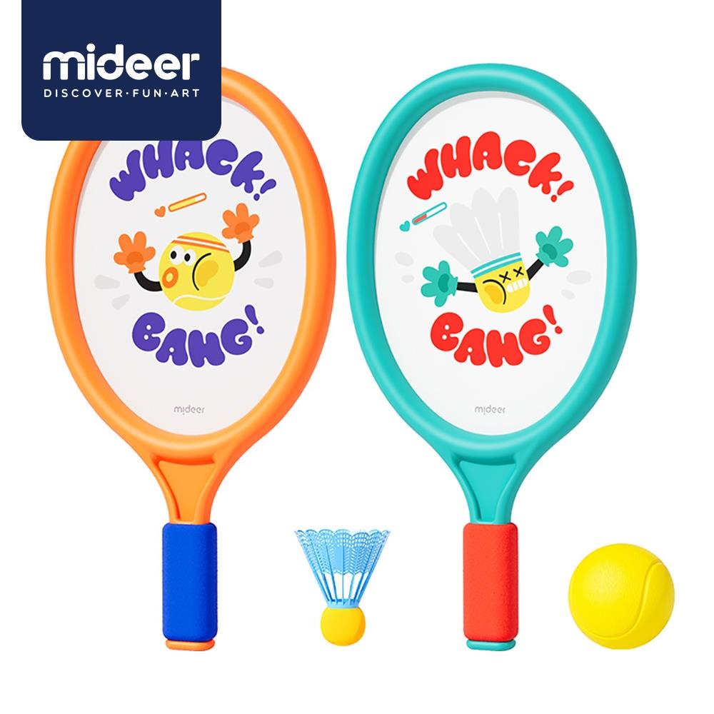 MiDeer 兒童入門安全球拍(內附網球&羽毛球)