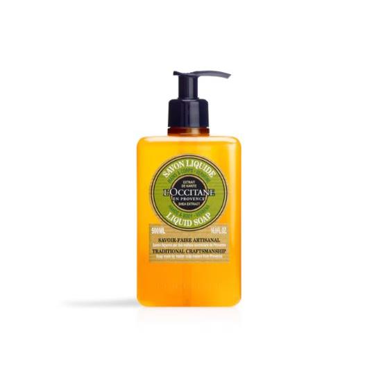 【L’OCCITANE 歐舒丹】乳油木馬鞭草潔手沐浴液式皂(300ml/500ml)