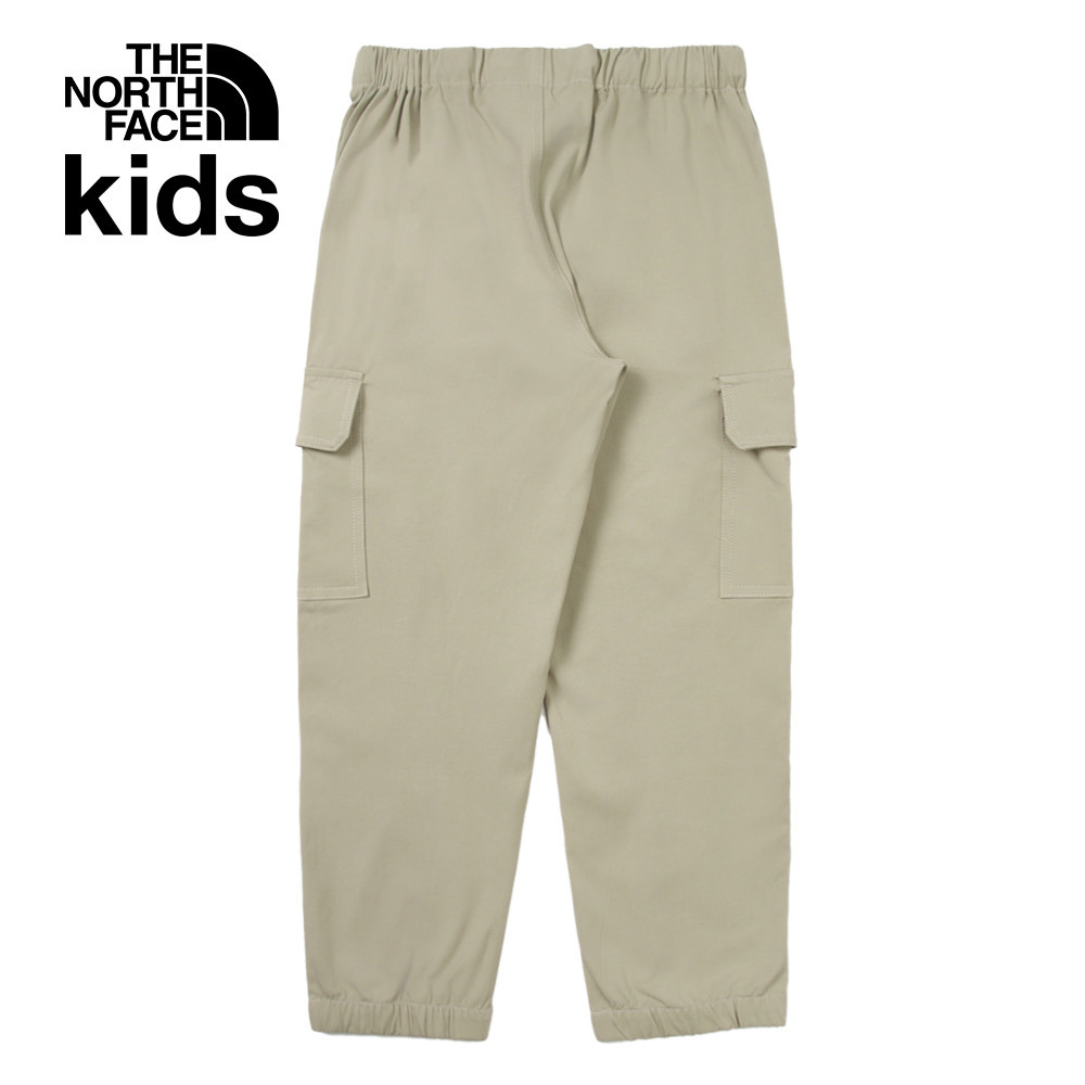 The North Face北面兒童棕色防潑水舒適彈力褲腰休閒褲｜8A3E1I4