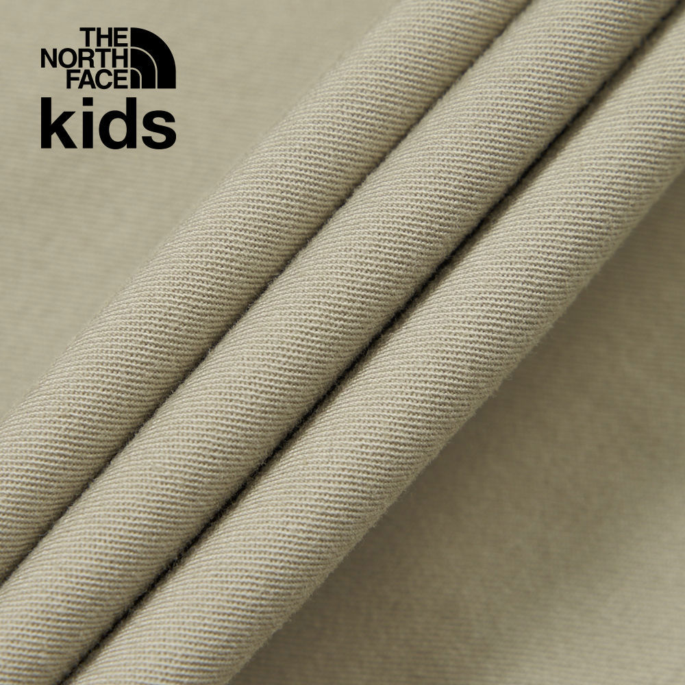 The North Face北面兒童棕色防潑水舒適彈力褲腰休閒褲｜8A3E1I4