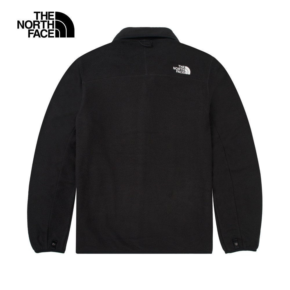 【10/24 12點週末限定】The North Face北面男款黑色立領抓絨外套｜8AYK4H0