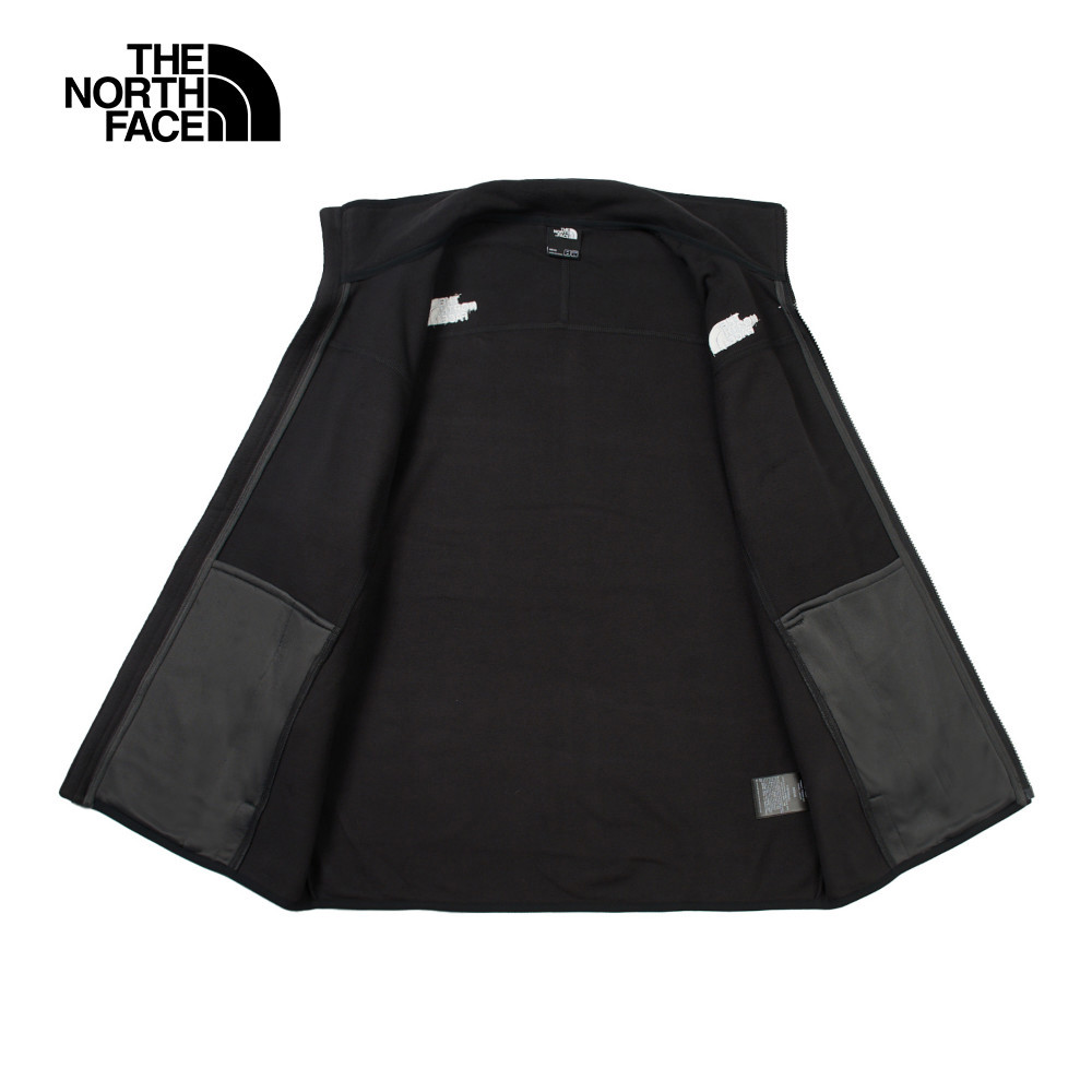 【10/24 12點週末限定】The North Face北面男款黑色立領抓絨外套｜8AYK4H0