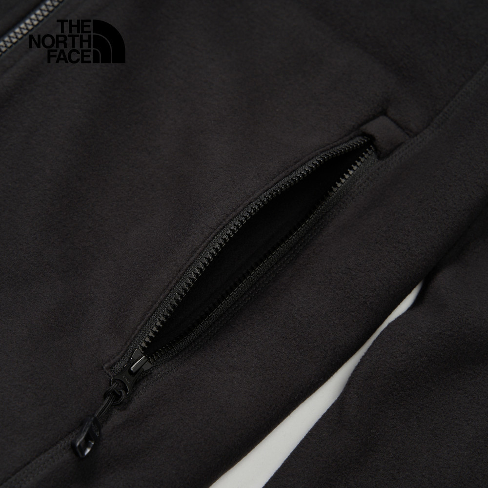 【10/24 12點週末限定】The North Face北面男款黑色立領抓絨外套｜8AYK4H0