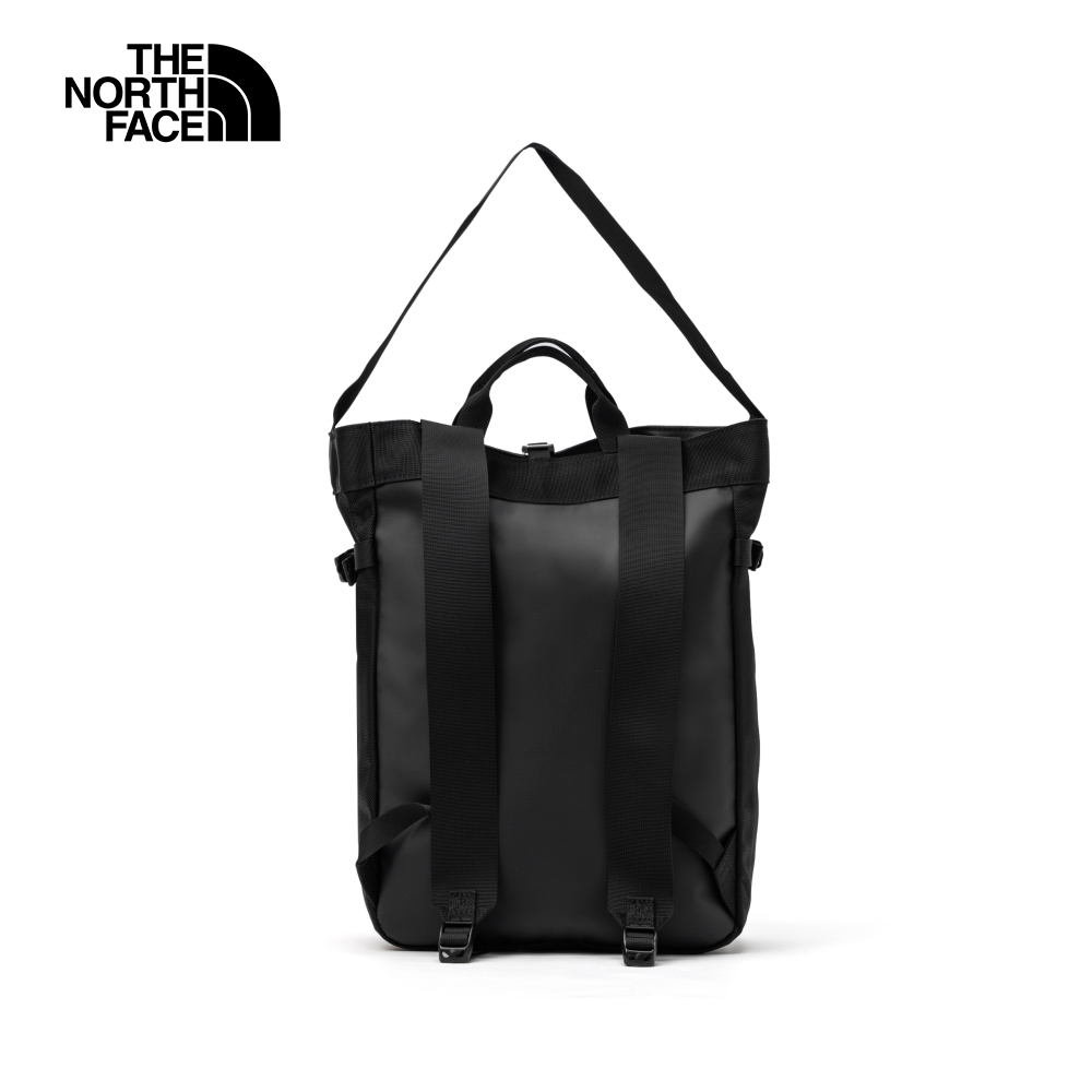 【10/25 00點週末限定】The North Face北面男女款黑色品牌LOGO大容量後背包｜3KX24HF