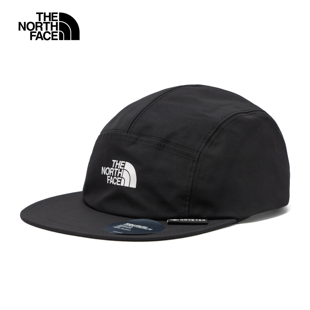 The North Face北面男女款黑色Gore-Tex防水透氣運動帽｜8887JK3