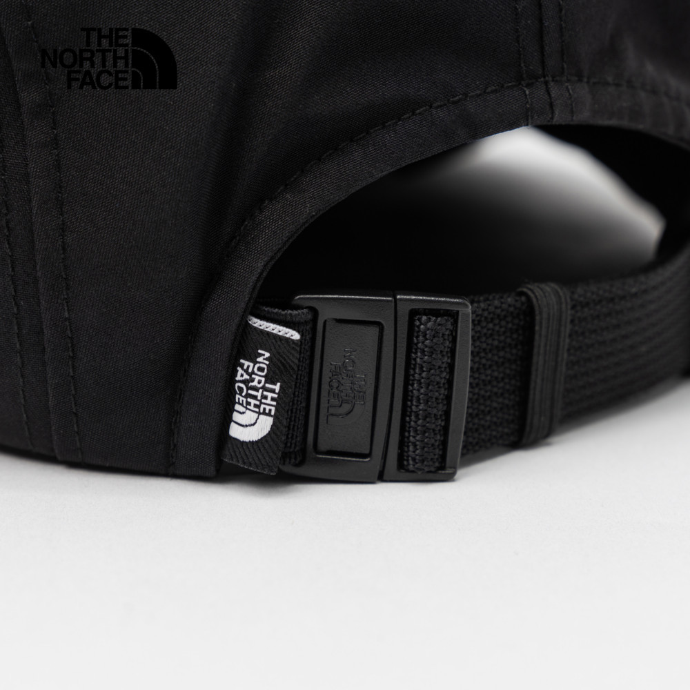 The North Face北面男女款黑色Gore-Tex防水透氣運動帽｜8887JK3