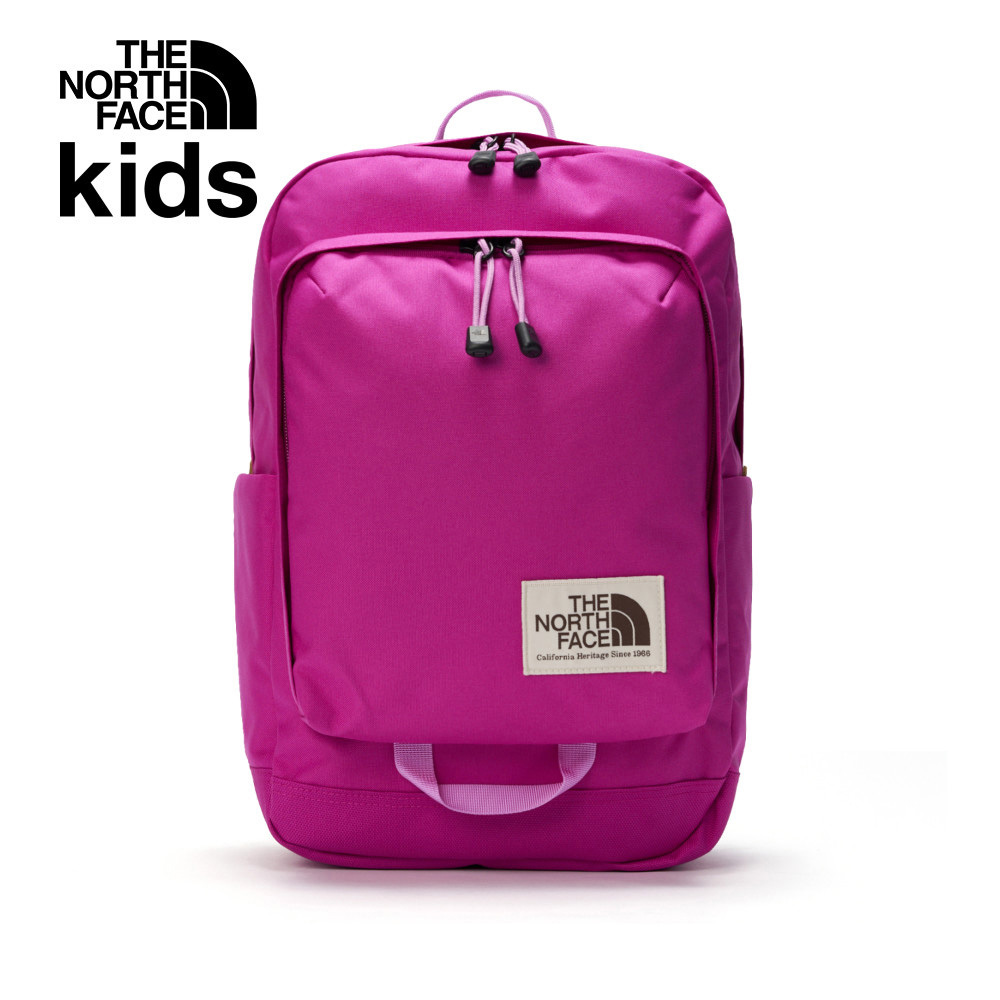 The North Face北面兒童粉色舒適背負大容量後背包｜8B230OX