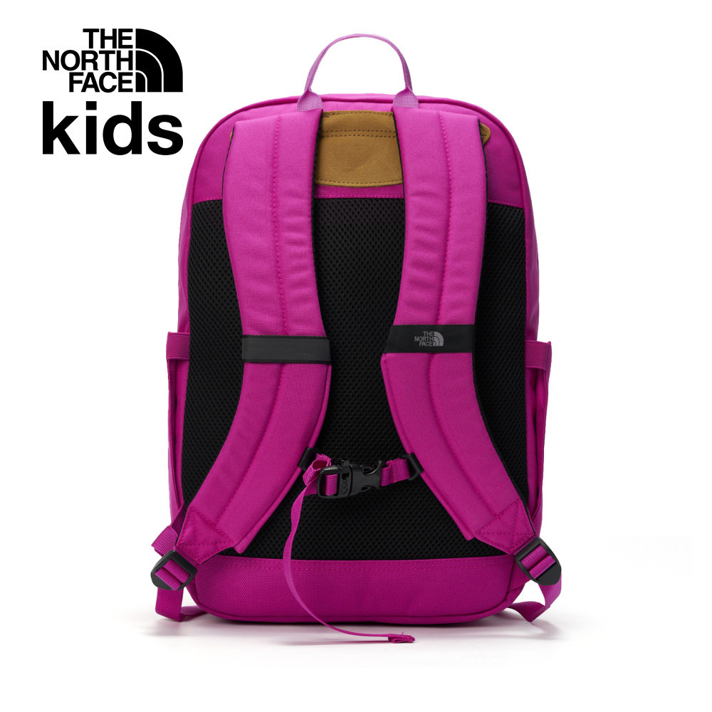The North Face北面兒童粉色舒適背負大容量後背包｜8B230OX