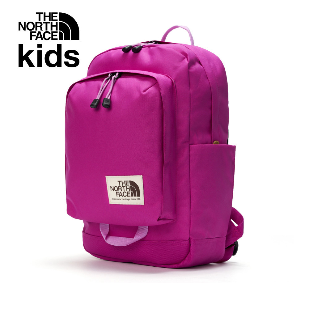 The North Face北面兒童粉色舒適背負大容量後背包｜8B230OX