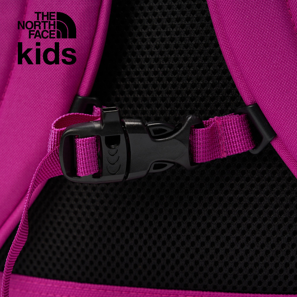 The North Face北面兒童粉色舒適背負大容量後背包｜8B230OX