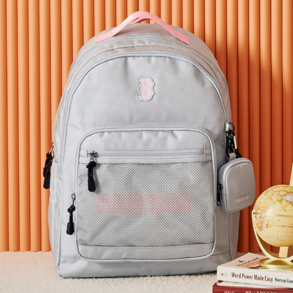 MLB Korea MLB KIDS 後背包 兒童書包 波士頓紅襪隊 (7ABKB064N-43GRL)｜勁