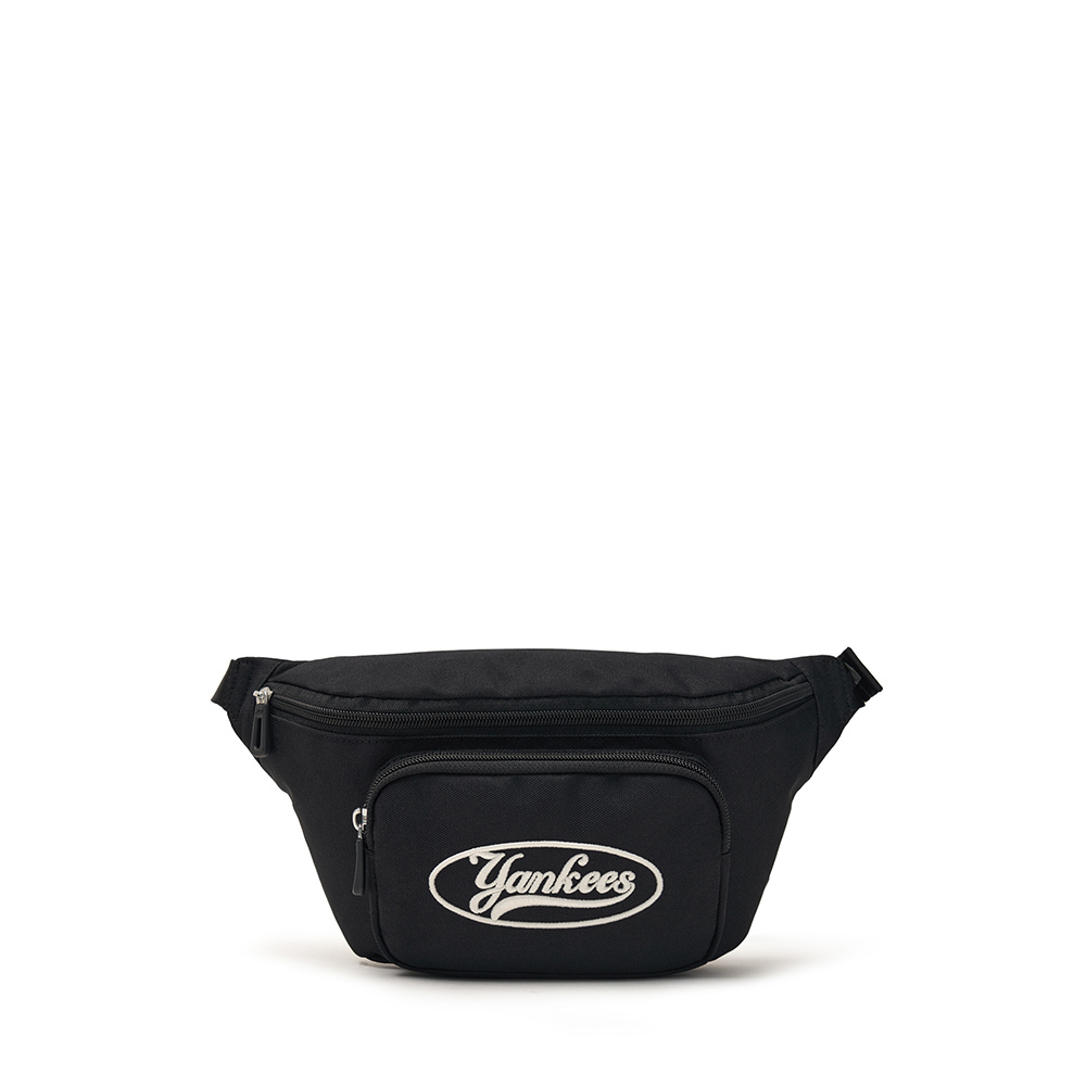 MLB KIDS  腰包 肩背包 兒童包包 Varsity系列 紐約洋基隊 (7AHSV024N-50BKS)