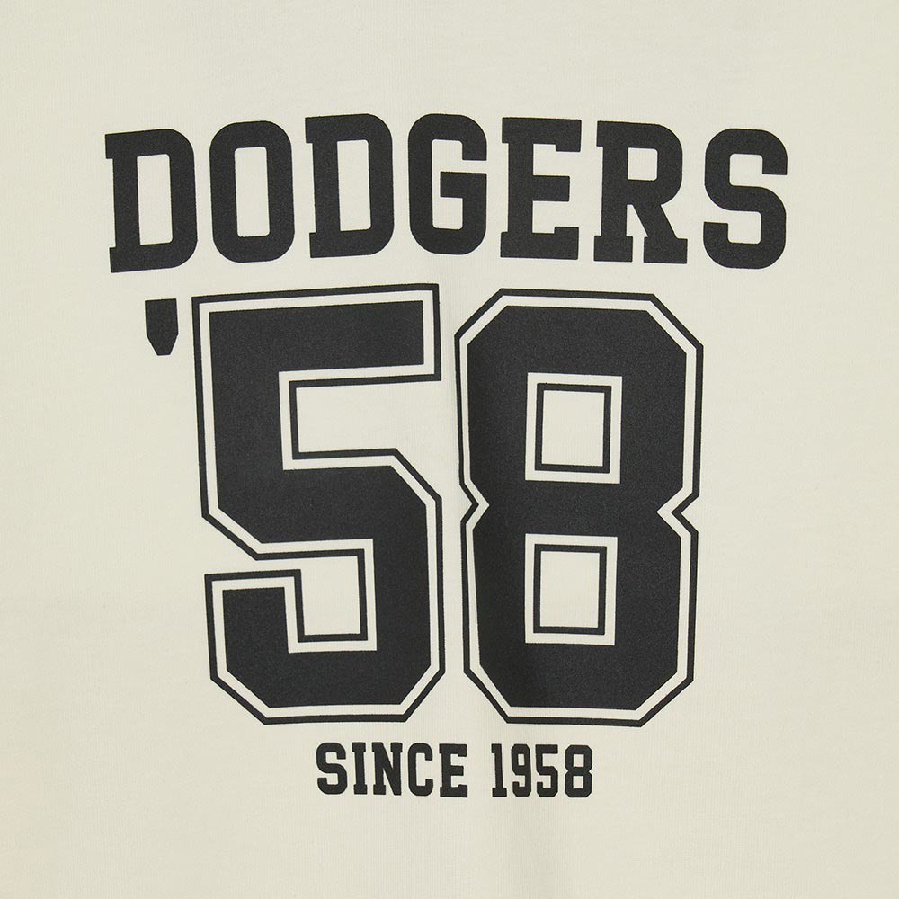 MLB KIDS 運動套裝 長袖Polo衫+長褲 童裝 Varsity系列 洛杉磯道奇隊 (7AS1VA244-07NBS)