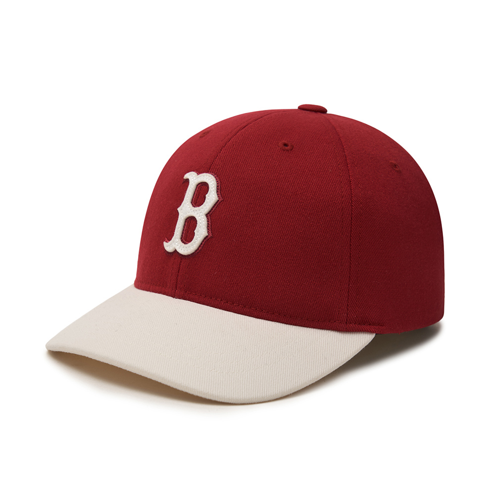 MLB KIDS 可調式棒球帽 童帽 Varsity系列 波士頓紅襪隊 (7ACP8814N-43WIS)